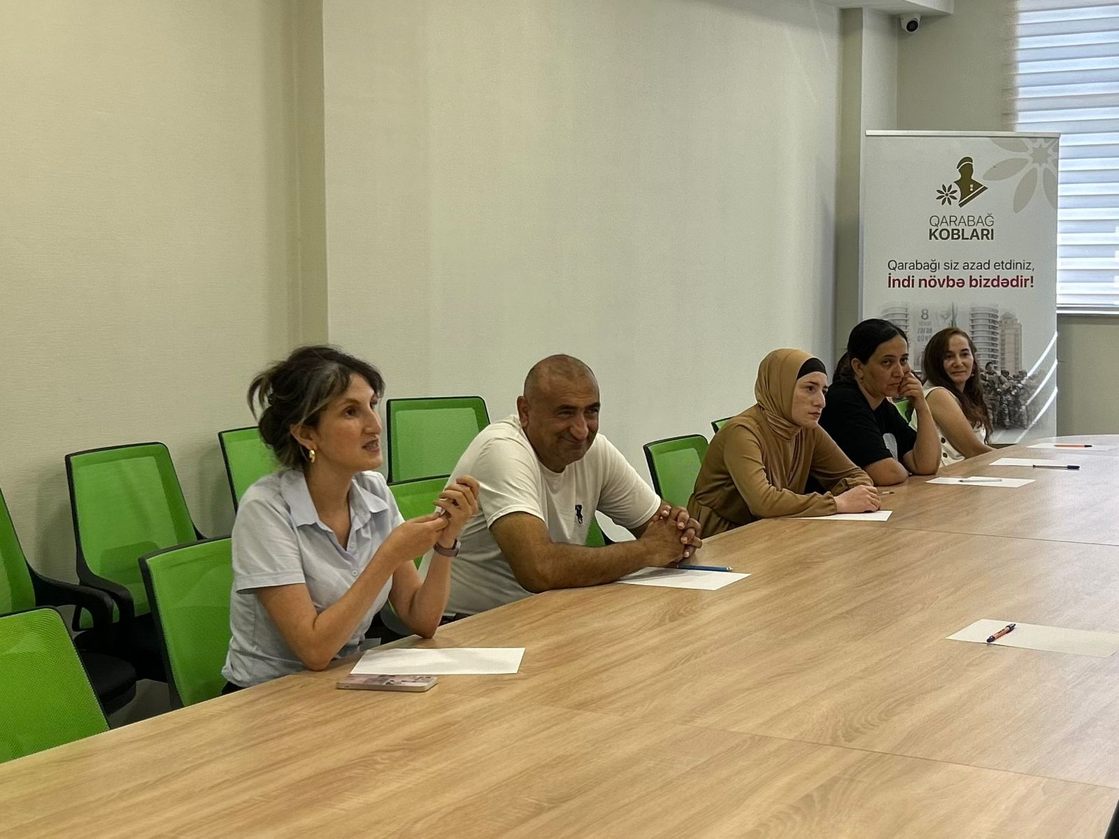 Bərdə şəhərində Qarabağ KOB-ları proqramı çərçivəsində keçirilən “Satış” mövzusunda təlim davam edib.