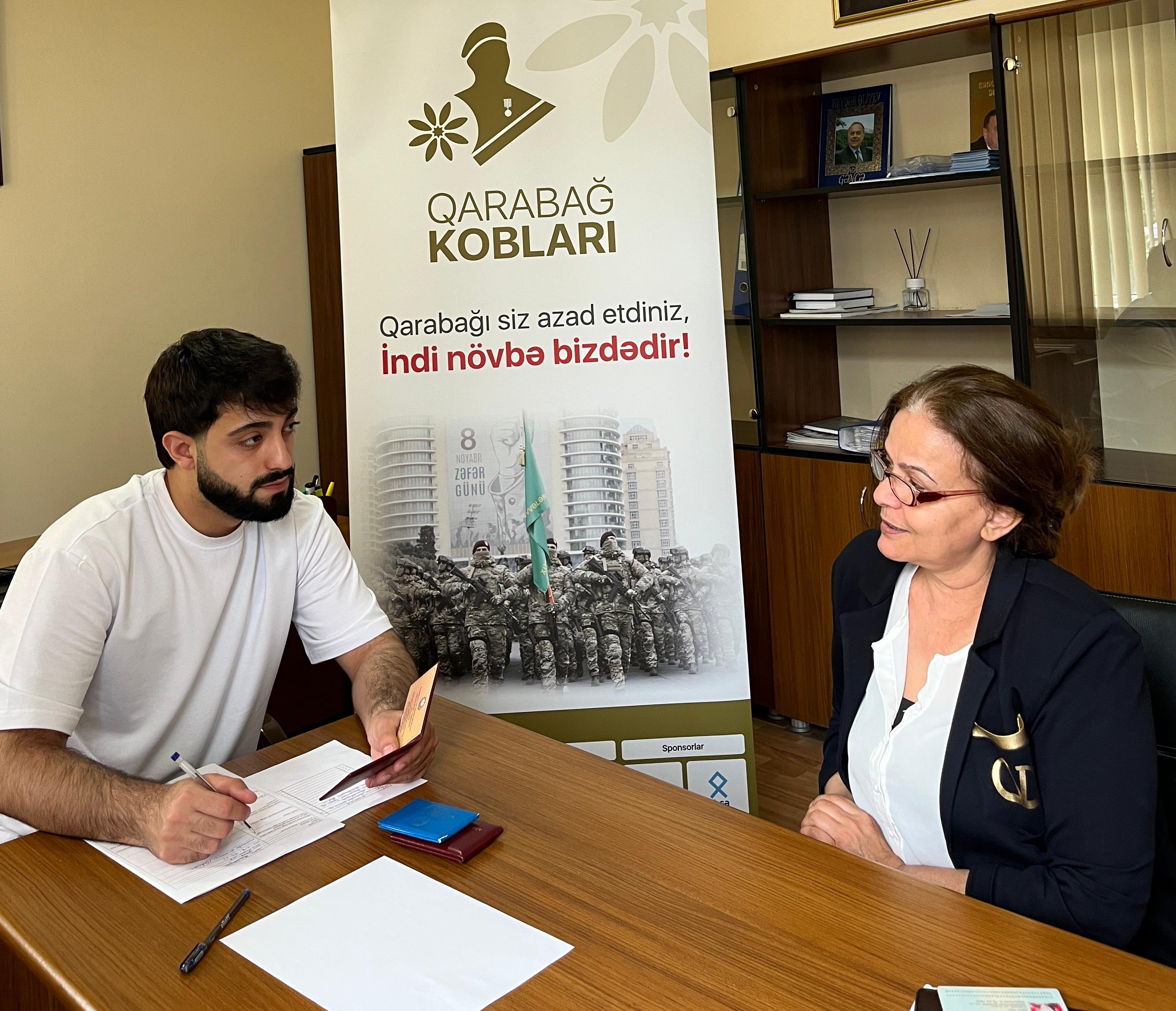 “Qarabağ KOB-ları 2025” proqramına Gəncə şəhərindən cəlb ediləcək namizədlərin seçim prosesi keçirilib