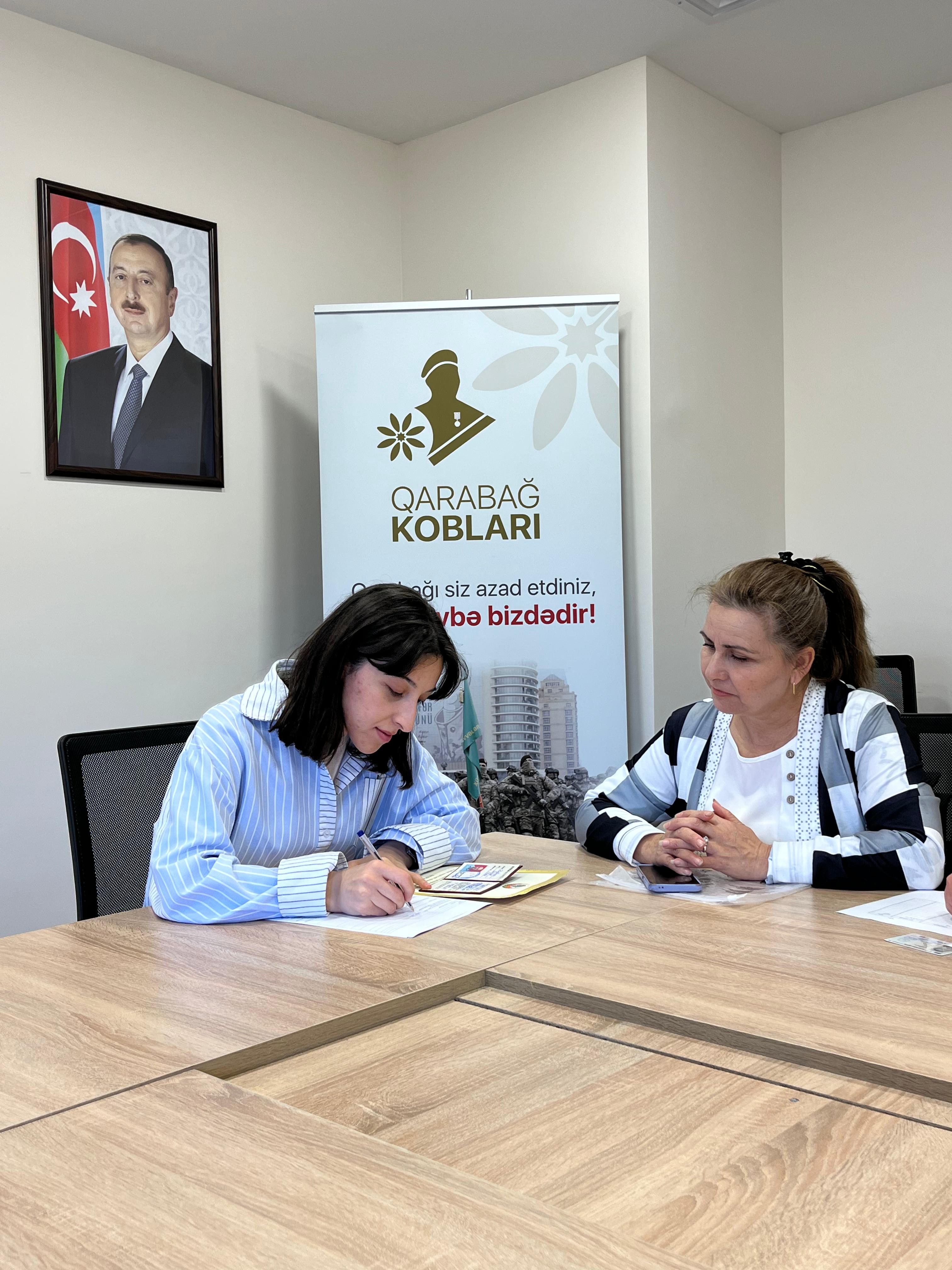 “Qarabağ KOB-ları 2025” proqramına Füzuli rayonu və Şuşa şəhəri üzrə cəlb ediləcək namizədlərin seçim prosesi keçirilib.