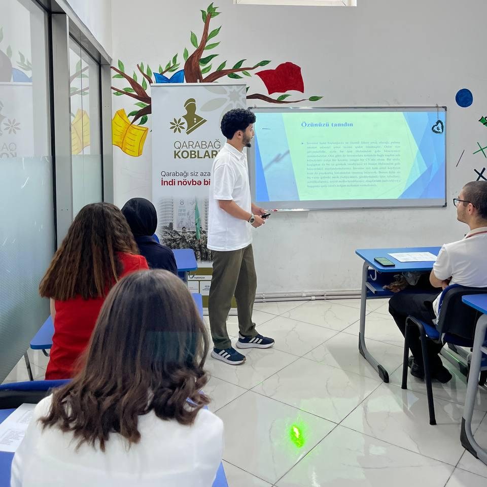 Qarabağ KOB-ları layihəsi çərçivəsində Abşeron rayonunda “Biznes planın hazırlanması” mövzusunda təlim keçirilib.