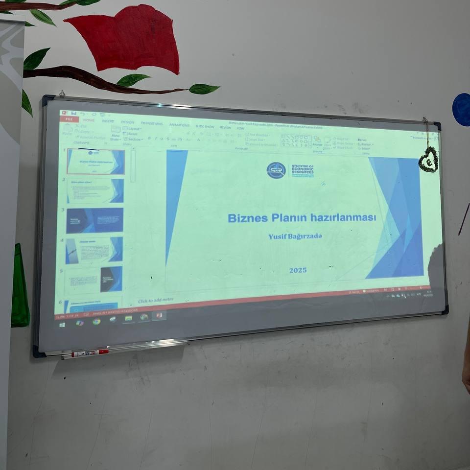 Qarabağ KOB-ları layihəsi çərçivəsində Abşeron rayonunda “Biznes planın hazırlanması” mövzusunda təlim keçirilib.