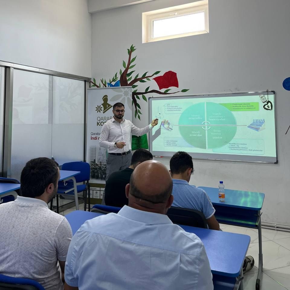 Qarabağ KOB-ları layihəsi çərçivəsində Abşeron rayonunda “İnsan resurslarının idarə olunması” mövzusunda təlim keçirilib