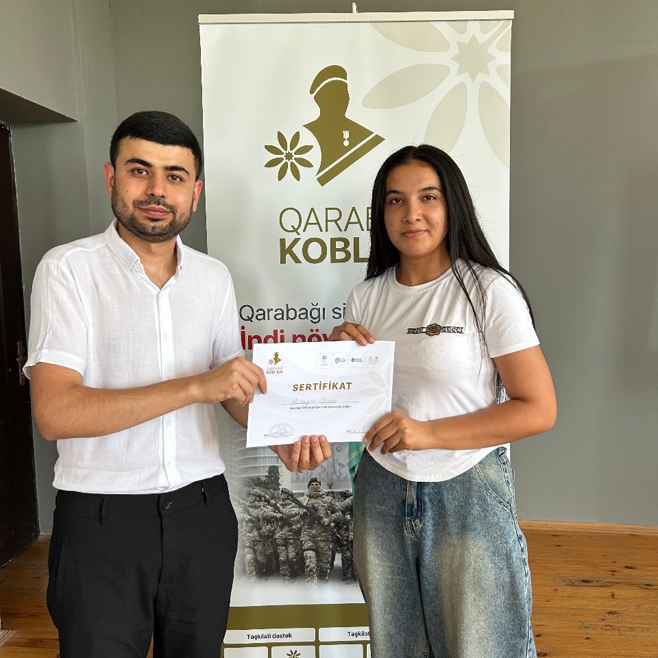 Qarabağ KOB-ları layihəsi çərçivəsində Goranboy rayonunda “Marketinq” mövzusunda təlim keçirilib