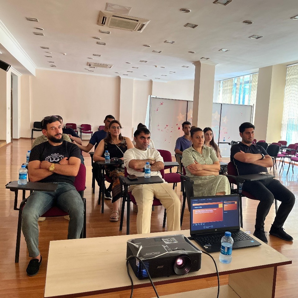 Qarabağ KOB-ları layihəsi çərçivəsində Mingəçevir şəhərində “Marketinq” mövzusunda təlim keçirilib