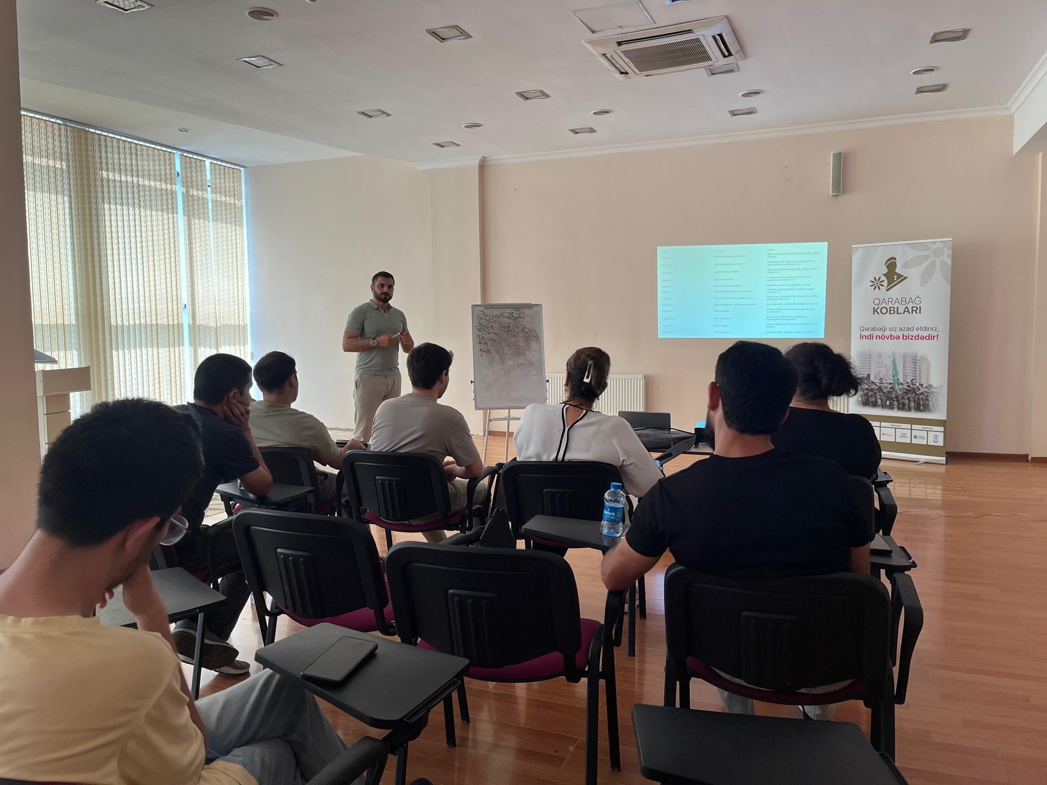 Qarabağ KOB-ları layihəsi çərçivəsində Mingəçevir şəhərində “İnsan resurslarının idarə olunması” mövzusunda təlim keçirilib.