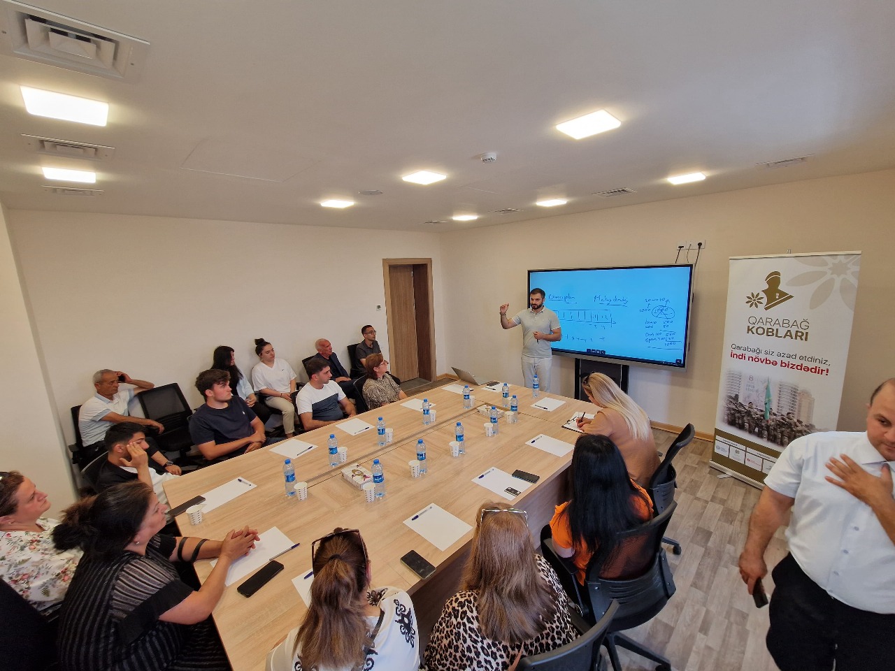 Qarabağ KOB-ları layihəsi çərçivəsində Qarabağ böləsindən (Füzuli, Xocalı, Laçın və Şuşa) olan namizədlər üçün “Biznesə Başla” mövzusunda təlim keçirilib