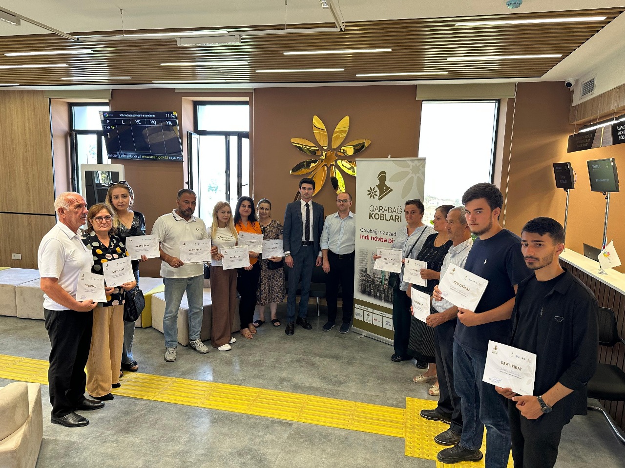 Qarabağ KOB-ları layihəsi çərçivəsində Şuşa şəhərində Qarabağ bölgəsindən (Füzuli, Xocalı, Laçın və Şuşa) olan namizədlər üçün “Maliyyənin idarə olunması”  mövzusunda təlim keçirilib